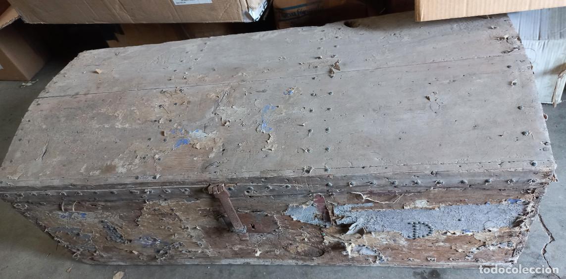 Antig&uuml;edades: BAUL ANTIGUO, COFRE - Foto 1