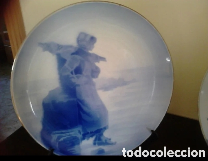 Antig&uuml;edades: Platos cer&aacute;mica francesa - Foto 2