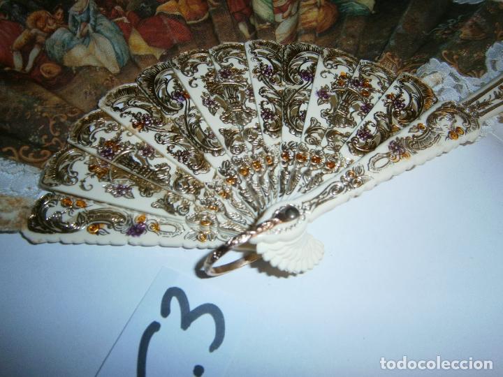Antig&uuml;edades: ANTIGUO Y ESPECTACULAR ABANICO - Foto 2