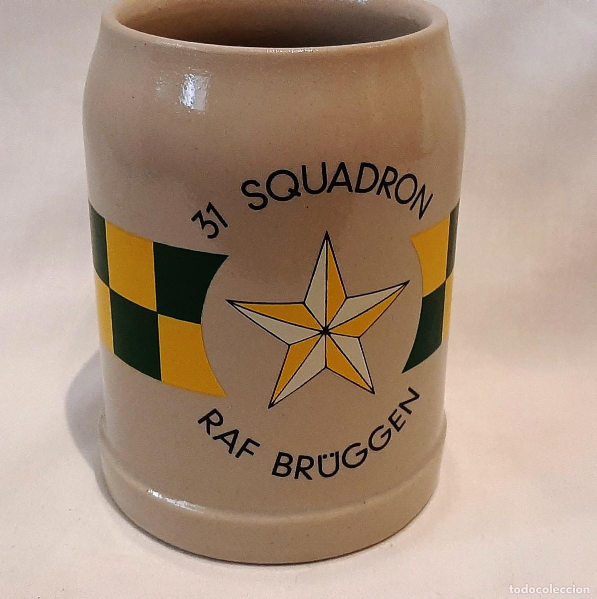Antig&uuml;edades: Jarra Royal 31 Squadron RAF Bruggen - Foto 1