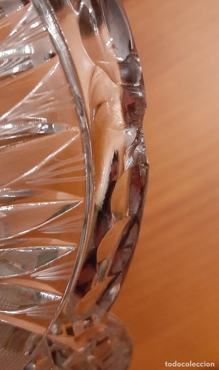 Antig&uuml;edades: Centro de mesa cristal Bohemia - Foto 9