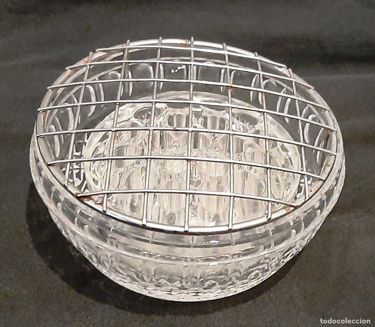 Antig&uuml;edades: Florero cristal tallado - Foto 1