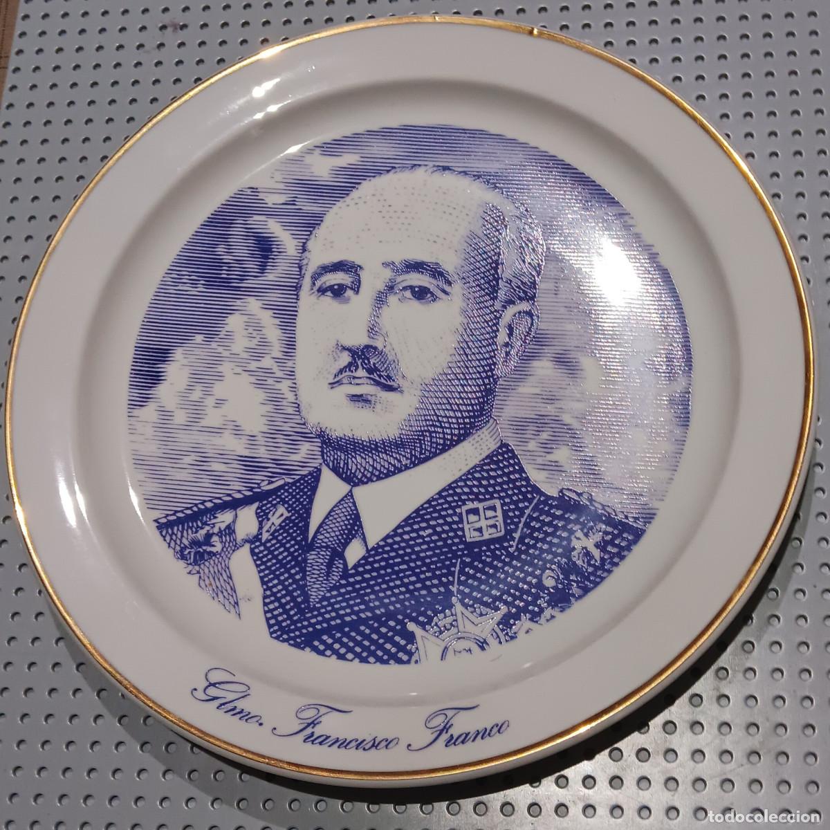 Antig&uuml;edades: PLATO HOMENAJE A FRANCISCO FRANCO - Foto 1