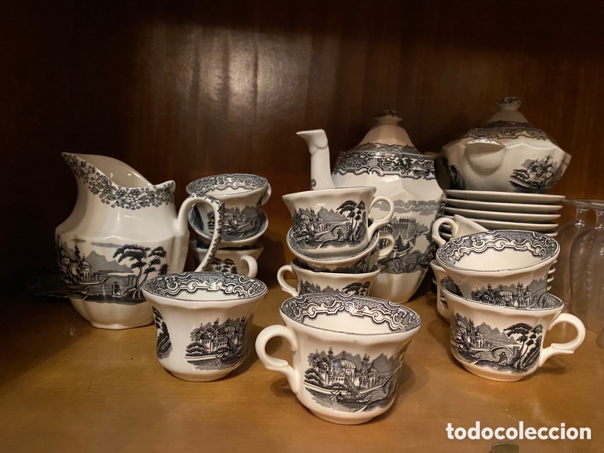 Antig&uuml;edades: Juego tazas - Foto 2