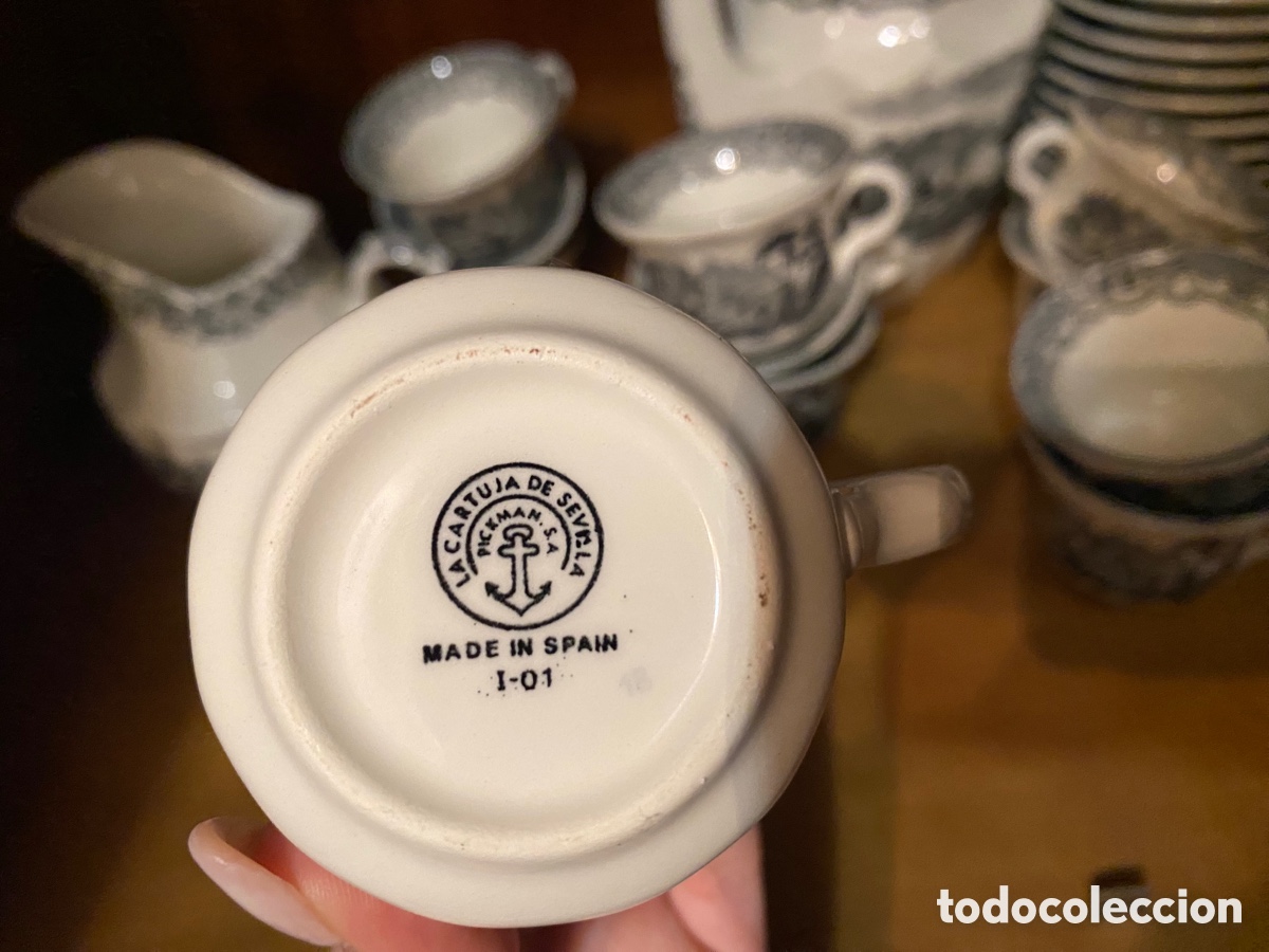 Antig&uuml;edades: Juego tazas - Foto 3