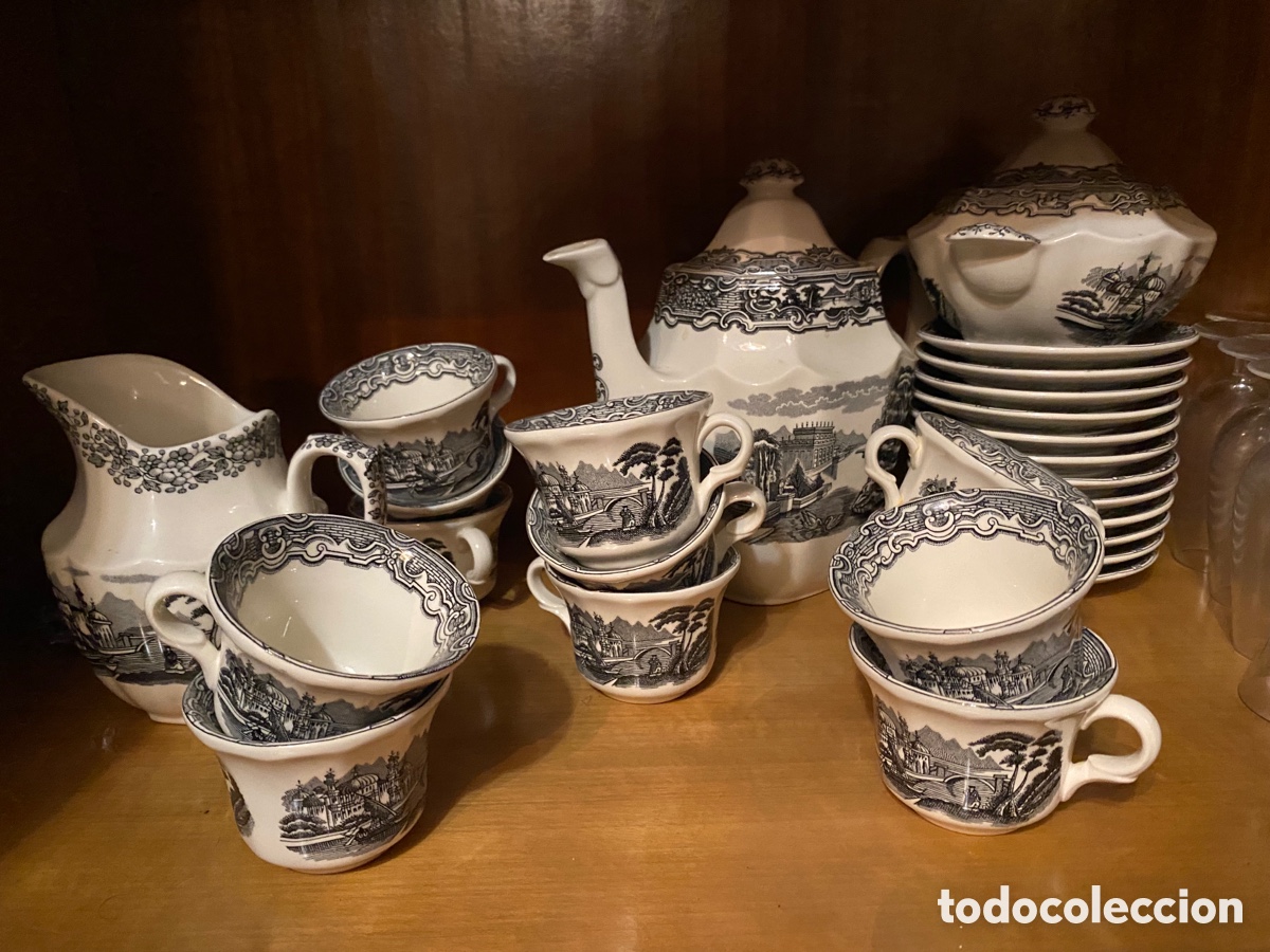 Antig&uuml;edades: Juego tazas - Foto 1