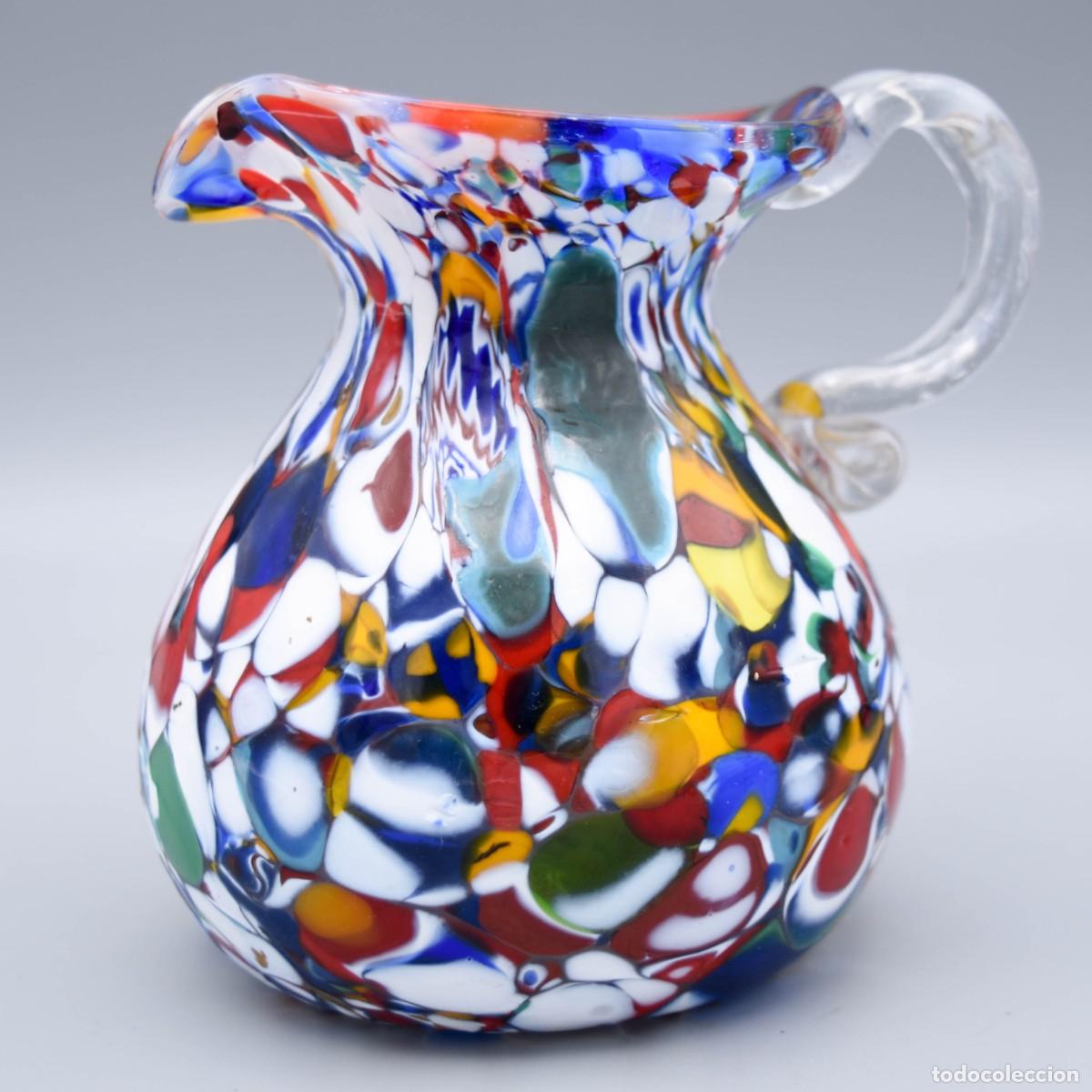 Antig&uuml;edades: Jarra de cristal de Murano - Foto 4