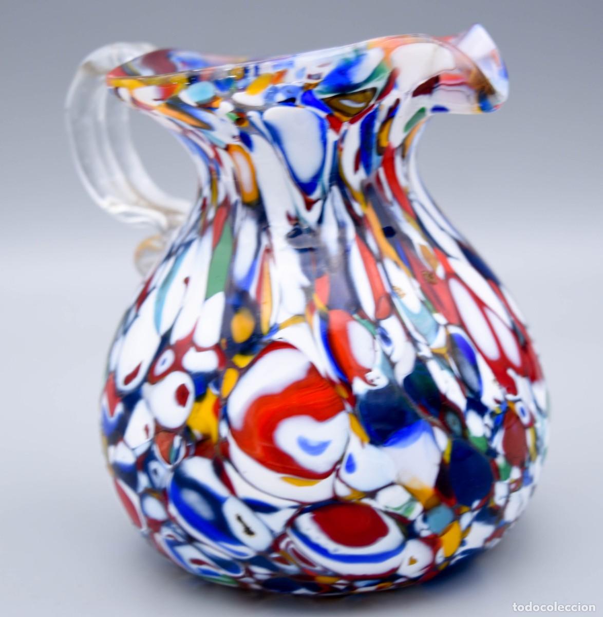 Antig&uuml;edades: Jarra de cristal de Murano - Foto 5