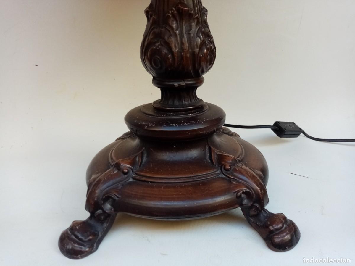 Antig&uuml;edades: lampara de mesa-Tiffany - Foto 5