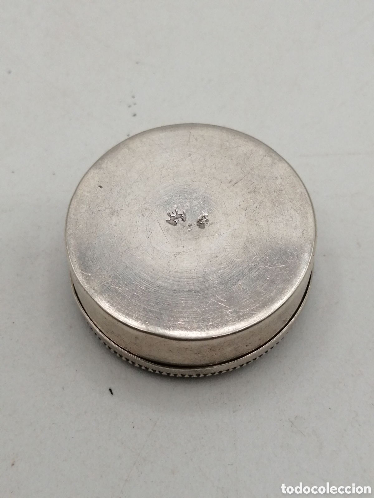 Antig&uuml;edades: Pastillero plata de ley y esmalte - Foto 4