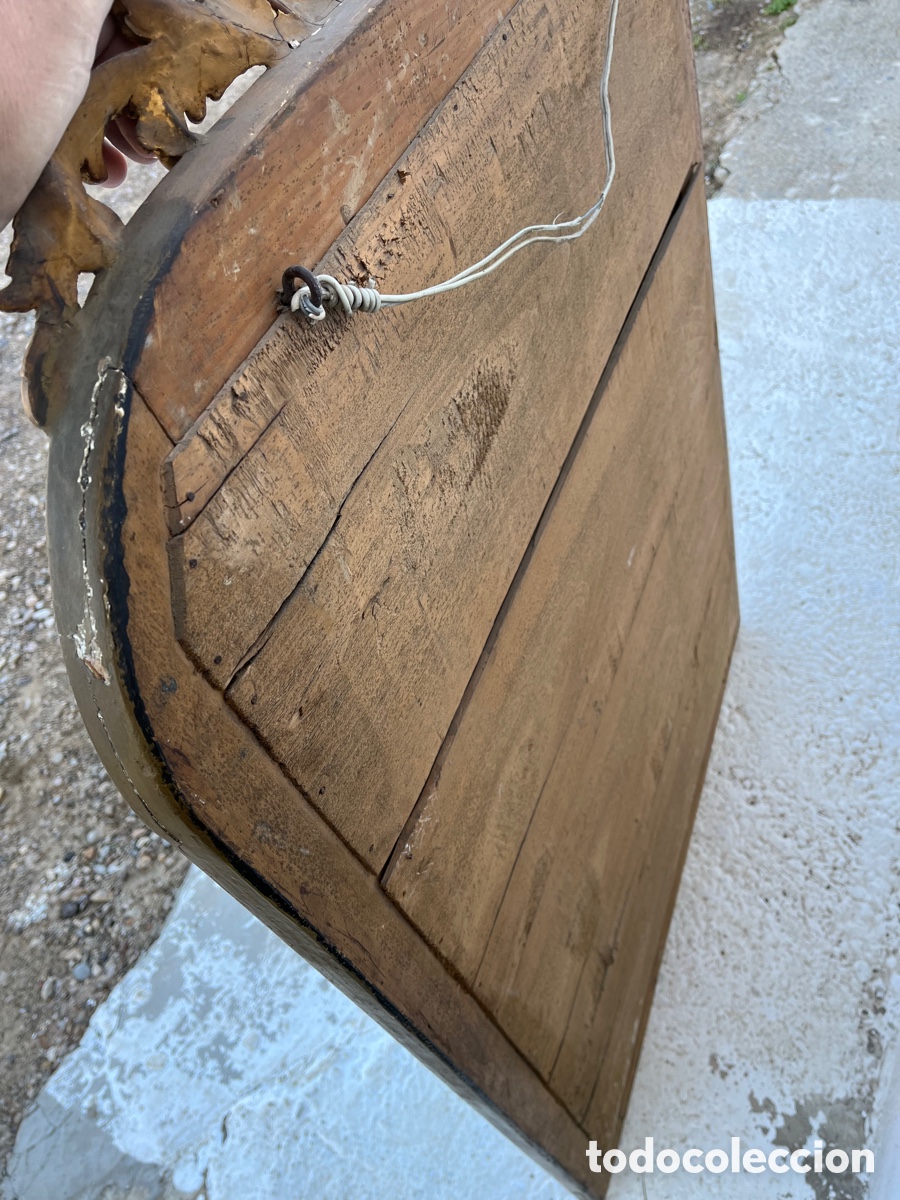 Antig&uuml;edades: Espejo grande Isabelino - Foto 7