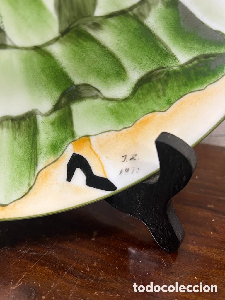 Antig&uuml;edades: Bonito plato firmado - Foto 5