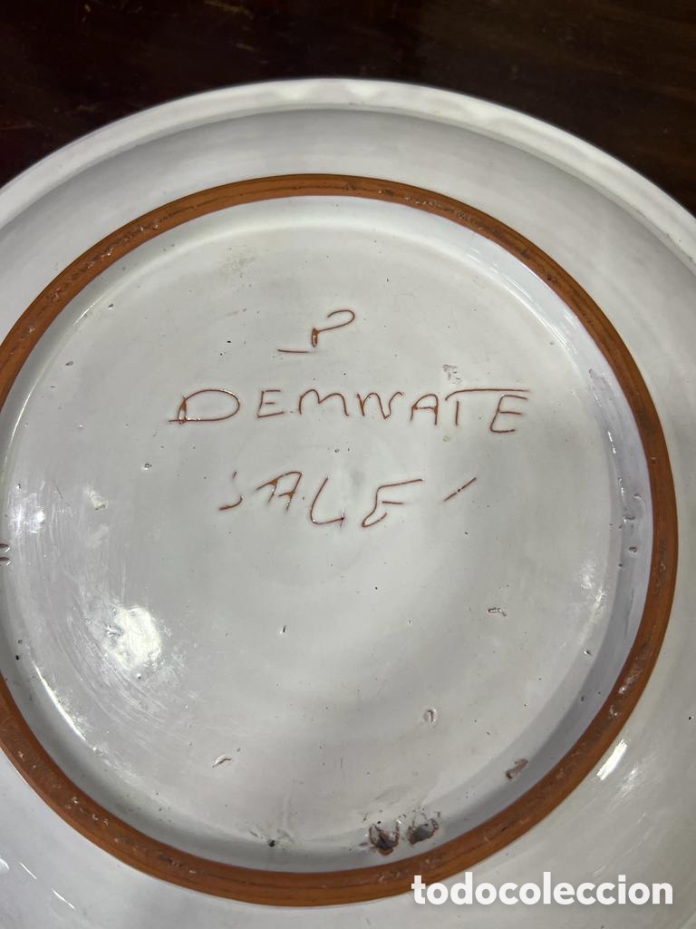 Antig&uuml;edades: Bonito plato firmado - Foto 6