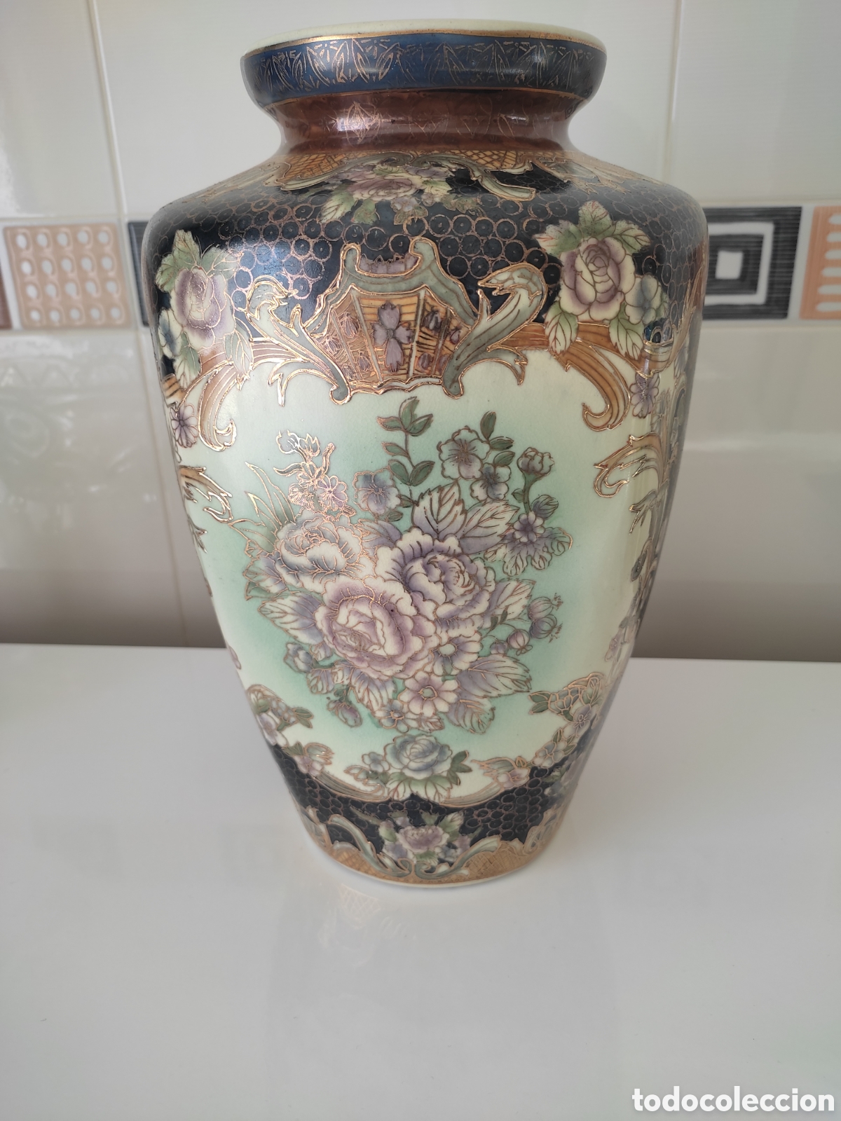 Antig&uuml;edades: Jarr&oacute;n chino antiguo con sello - Foto 2