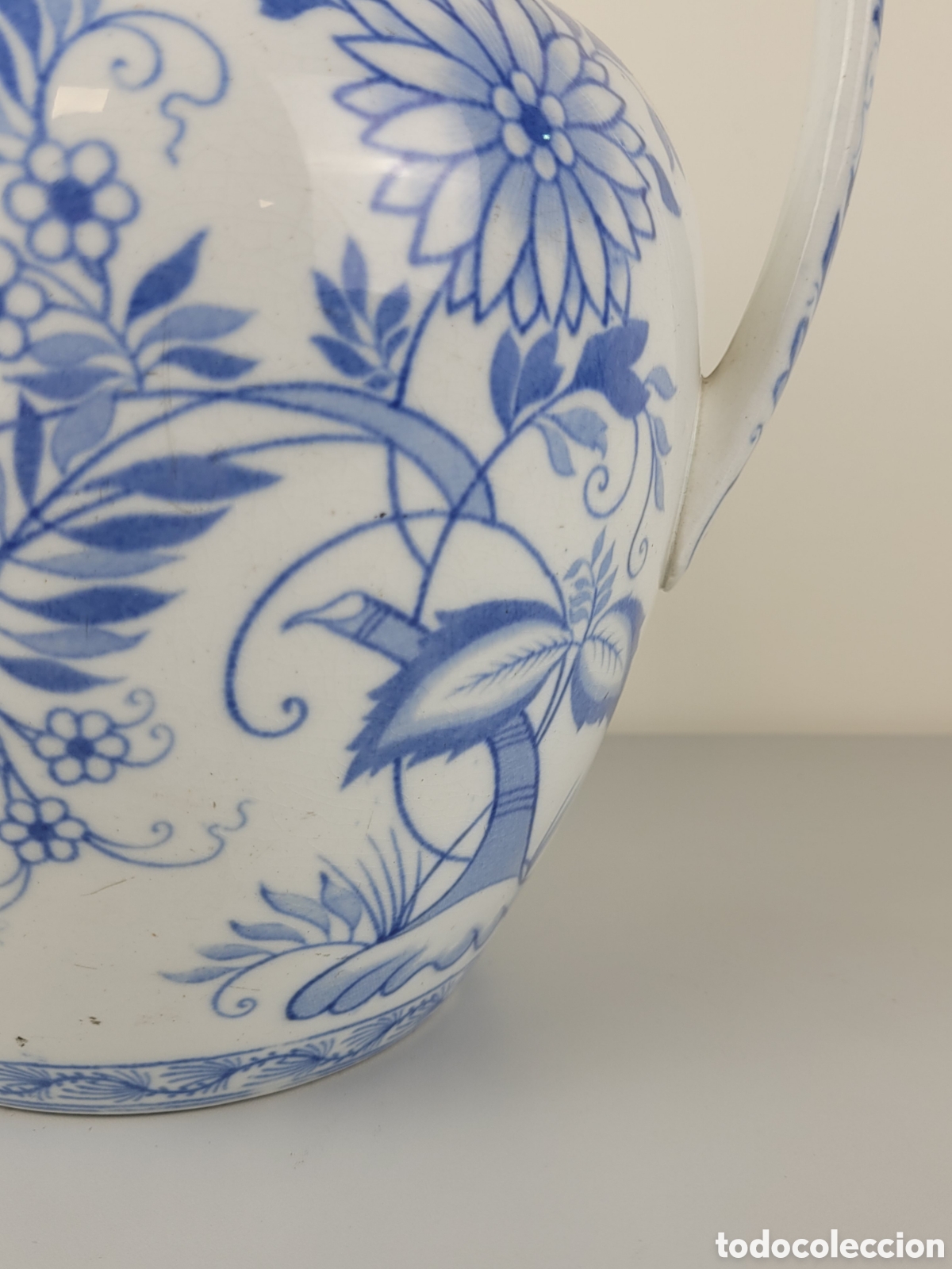 Antig&uuml;edades: Antiguo jarr&oacute;n Alem&aacute;n Meissen - Foto 5