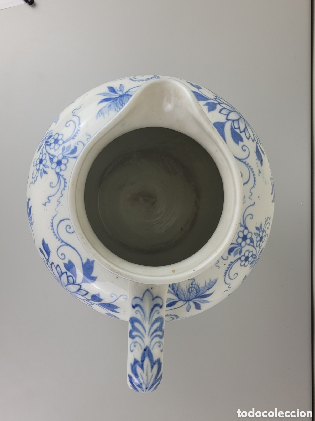 Antig&uuml;edades: Antiguo jarr&oacute;n Alem&aacute;n Meissen - Foto 7