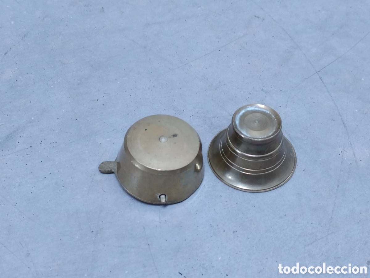 Antig&uuml;edades: PEQUE&Ntilde;O ALMIREZ Y OLLA DE BRONCE - Foto 2
