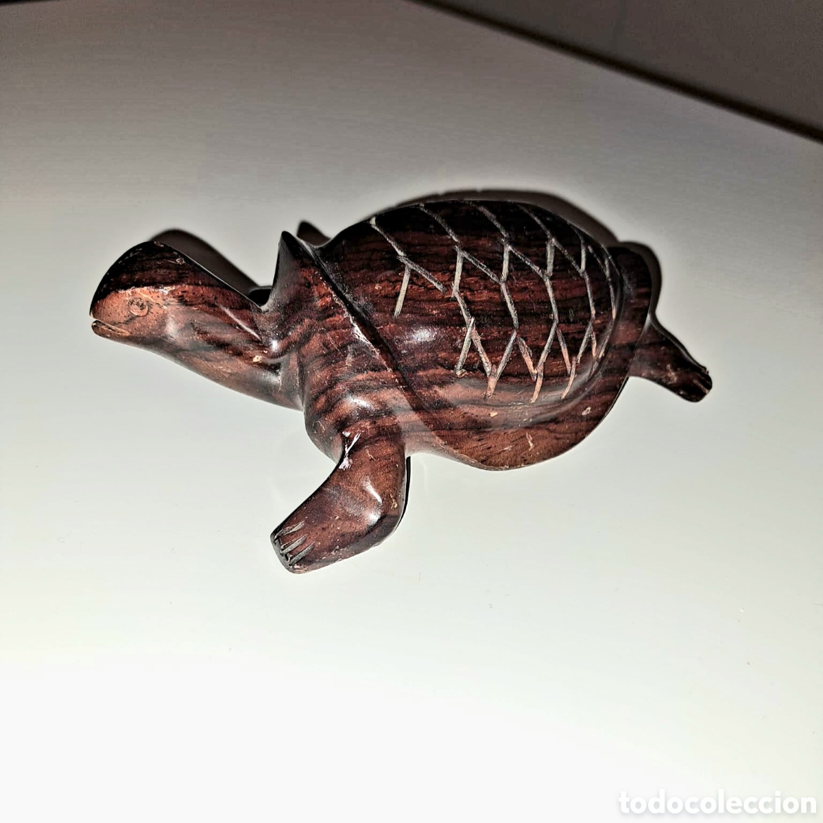 Antig&uuml;edades: Tortuga de madera tallada - Foto 4