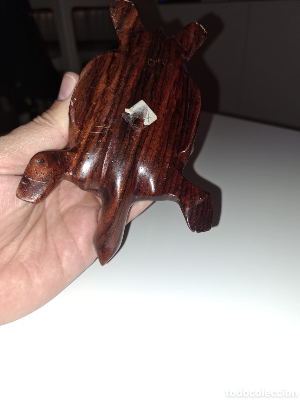 Antig&uuml;edades: Tortuga de madera tallada - Foto 7