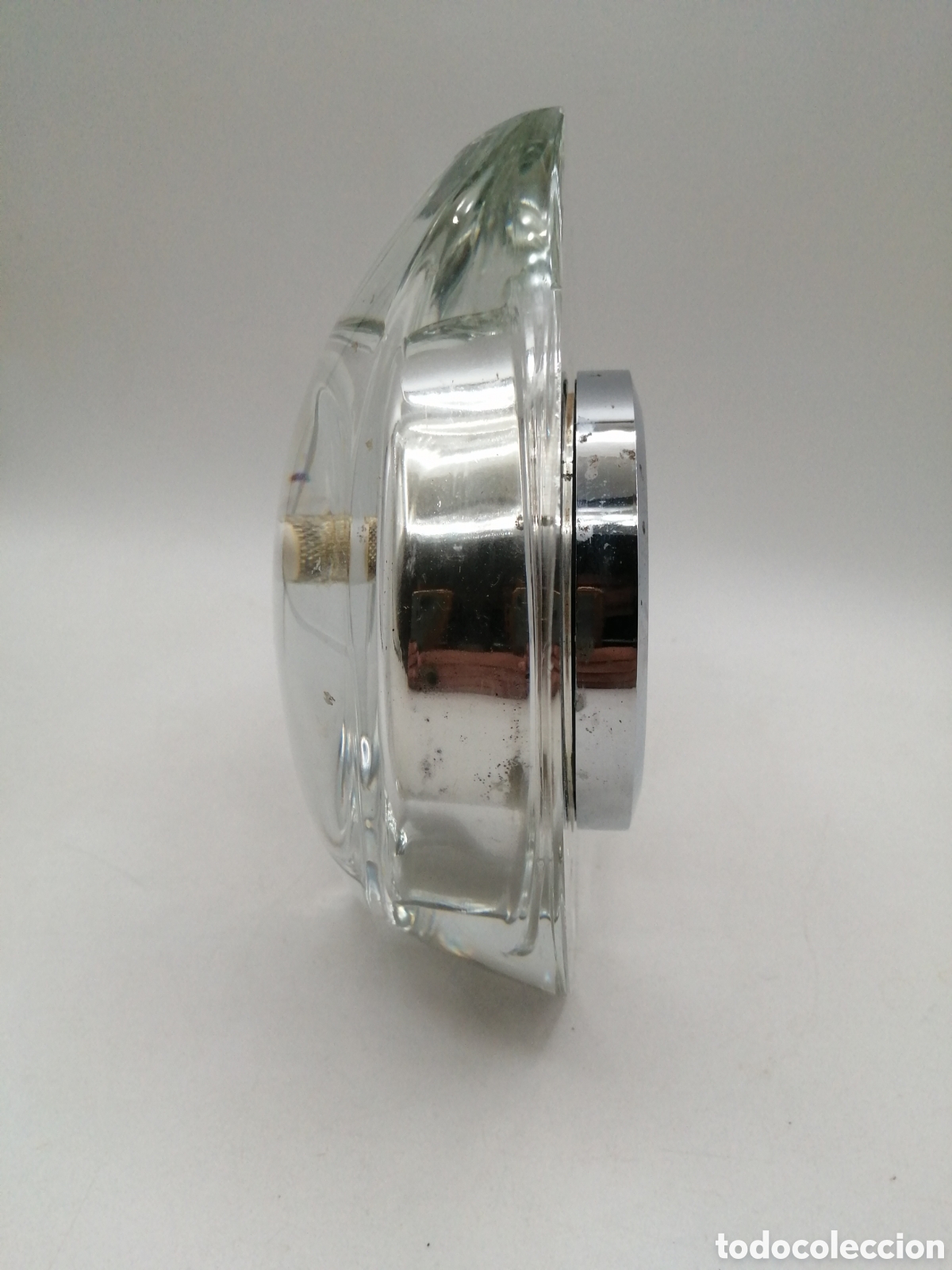 Antig&uuml;edades: Cristal de Murano. Reloj sobremesa - Foto 4