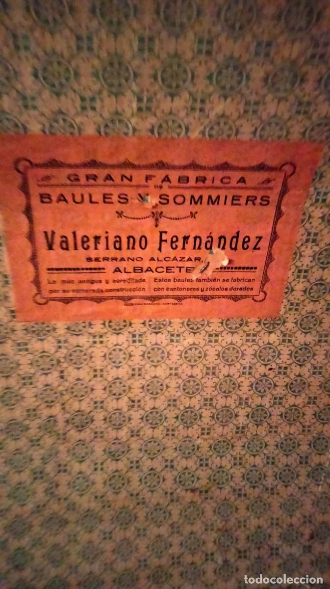 Antig&uuml;edades: antiguo baul - Foto 7