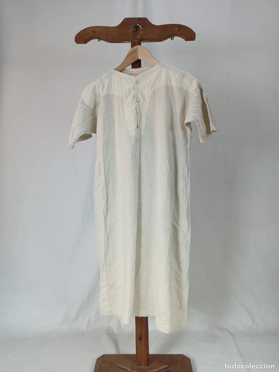 Antig&uuml;edades: Camisa de lienzo antigua - Foto 7