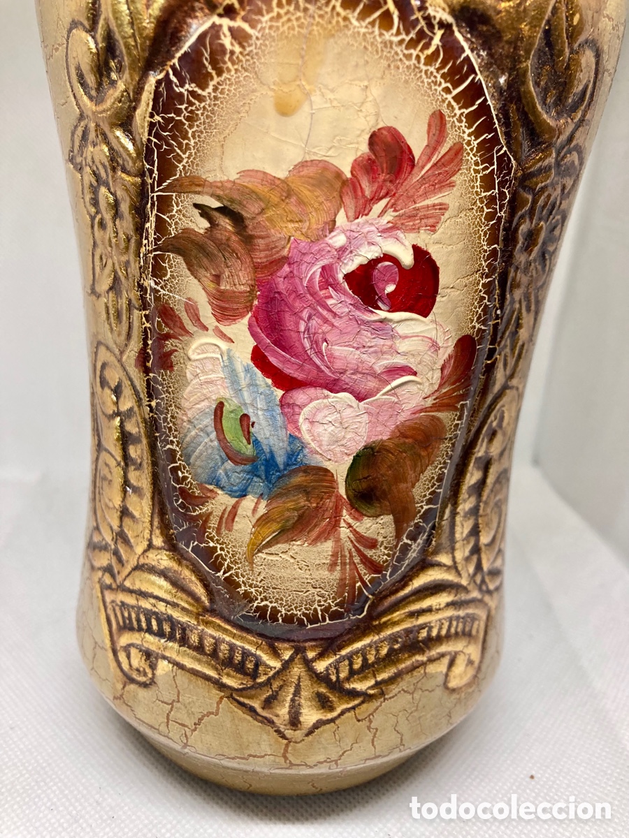 Antig&uuml;edades: JARR&Oacute;N RELIEVE Y PINTADO A MANO NUEVO - Foto 2