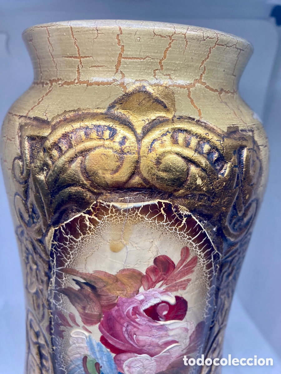 Antig&uuml;edades: JARR&Oacute;N RELIEVE Y PINTADO A MANO NUEVO - Foto 3