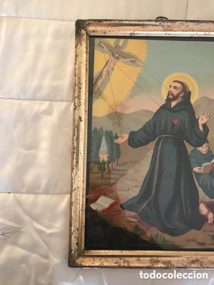 Antig&uuml;edades: Antiguo marco dorado - Foto 13