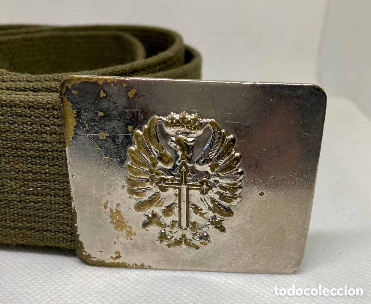 Antig&uuml;edades: CINTO DEL EJ&Eacute;RCITO ESPA&Ntilde;OL - Foto 2