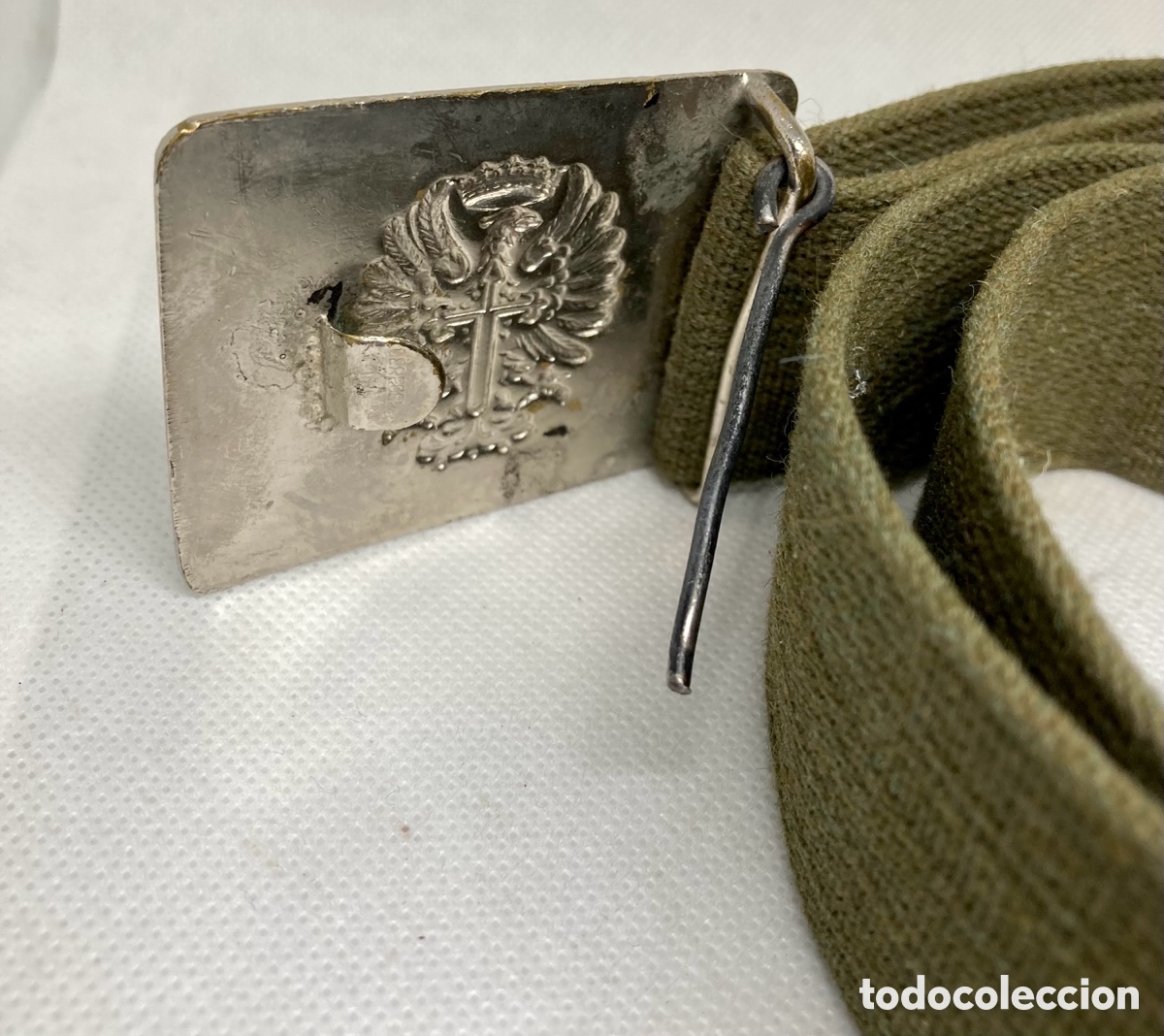 Antig&uuml;edades: CINTO DEL EJ&Eacute;RCITO ESPA&Ntilde;OL - Foto 3
