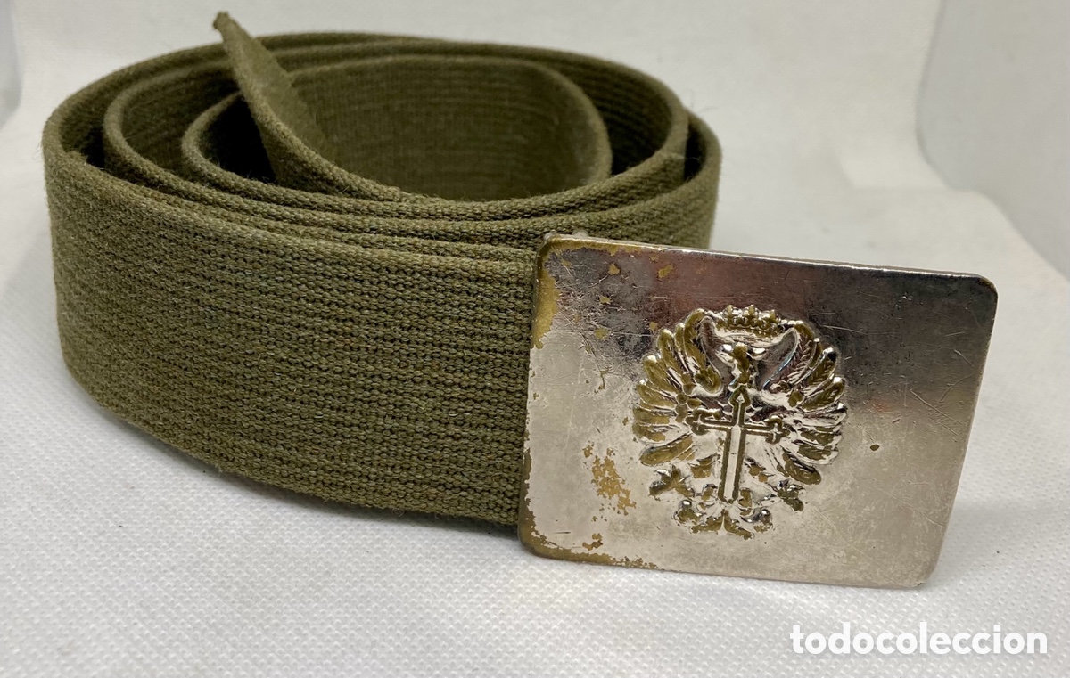 Antig&uuml;edades: CINTO DEL EJ&Eacute;RCITO ESPA&Ntilde;OL - Foto 1