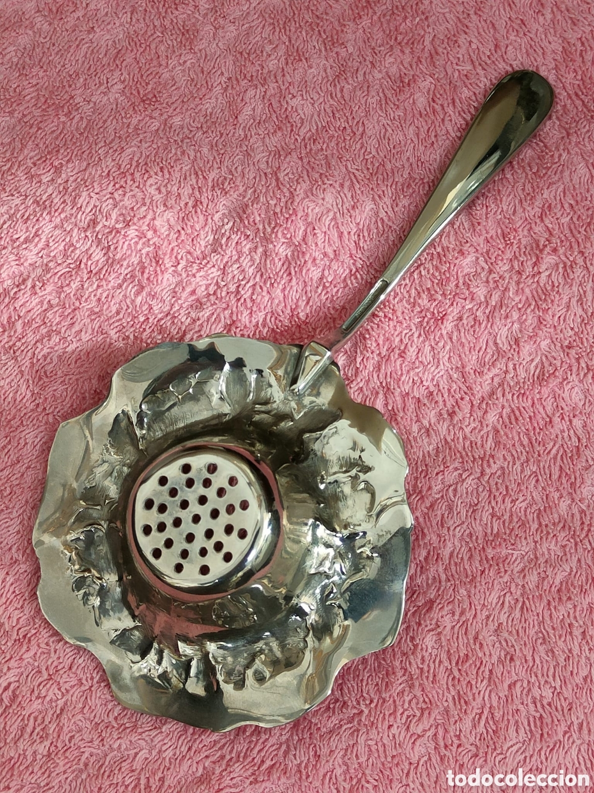 Antig&uuml;edades: Antiguo colador de t&eacute; - Foto 4