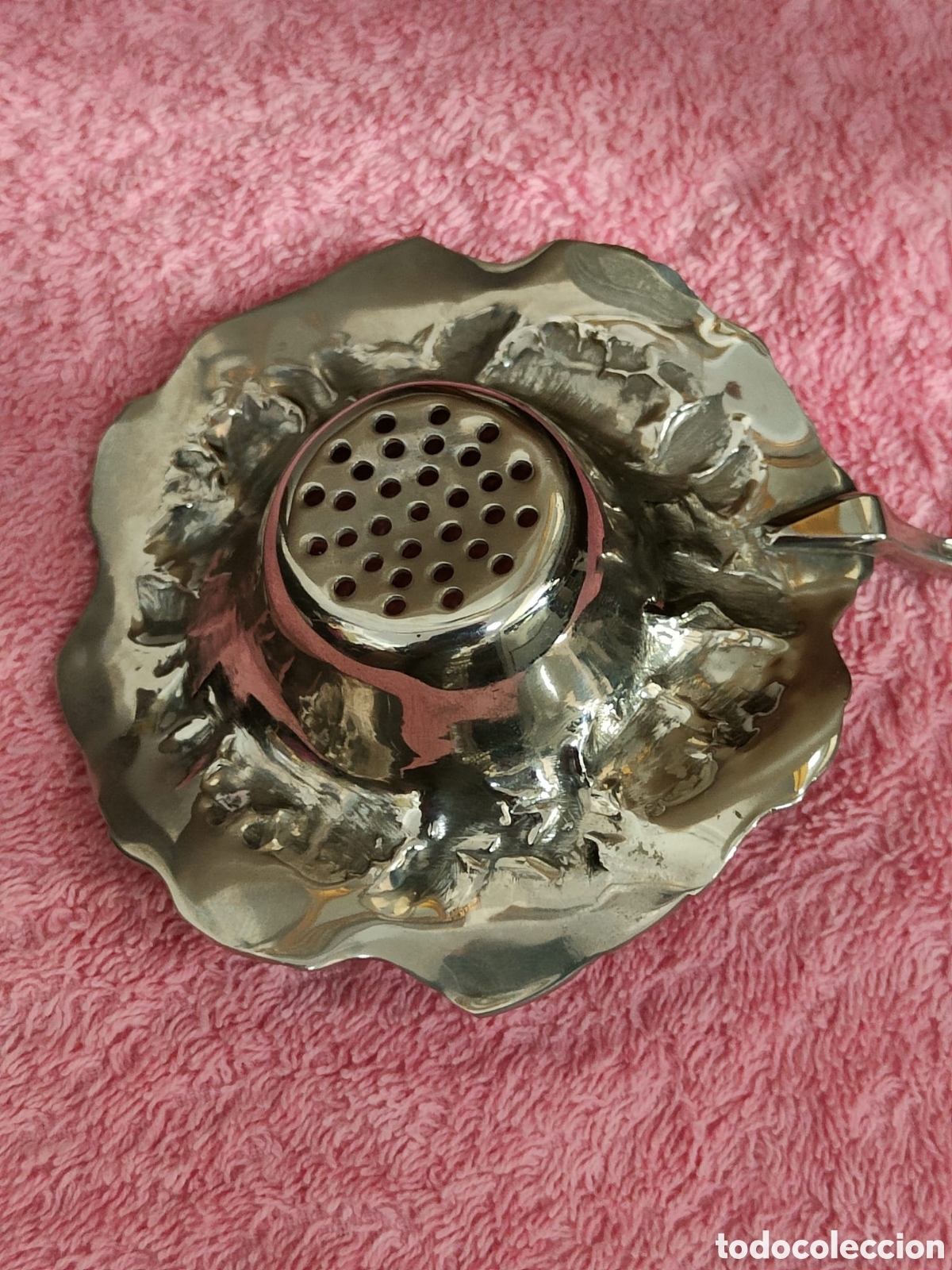 Antig&uuml;edades: Antiguo colador de t&eacute; - Foto 5