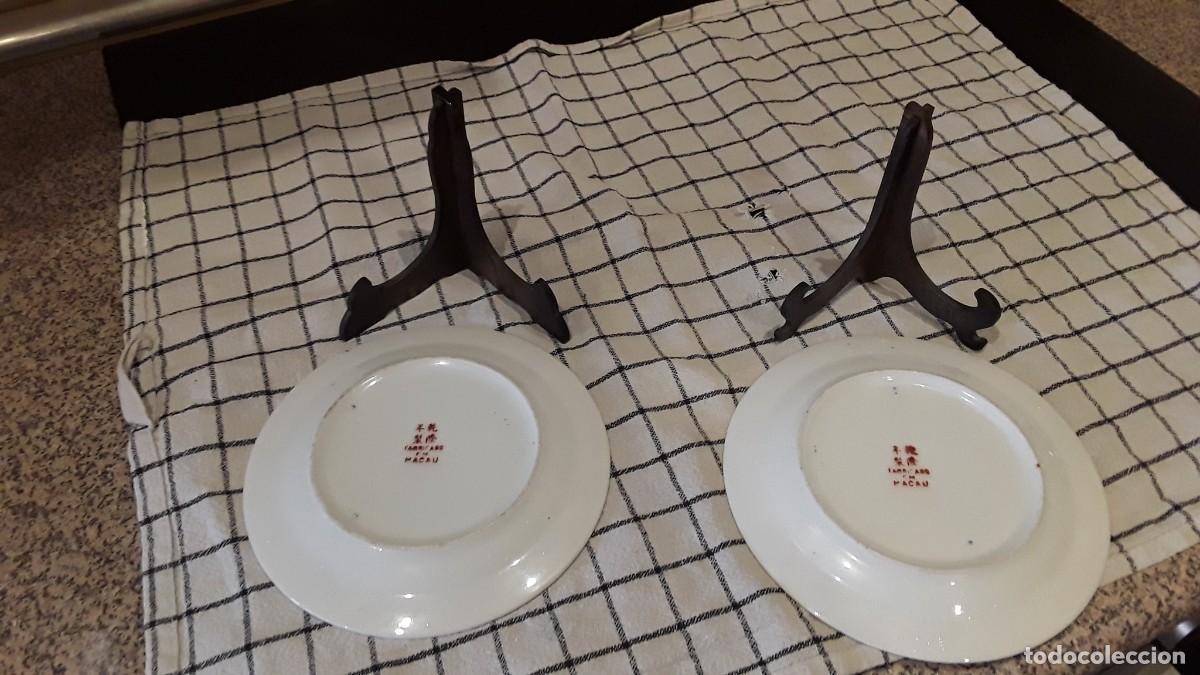 Antig&uuml;edades: PLATOS DE CERAMICA DE MACAO - Foto 2