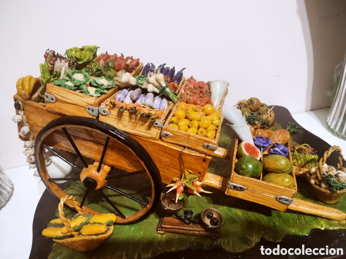 carro de frutas detalles precioso - Acquista Utensili antichi da casa e da  cucina su todocoleccion