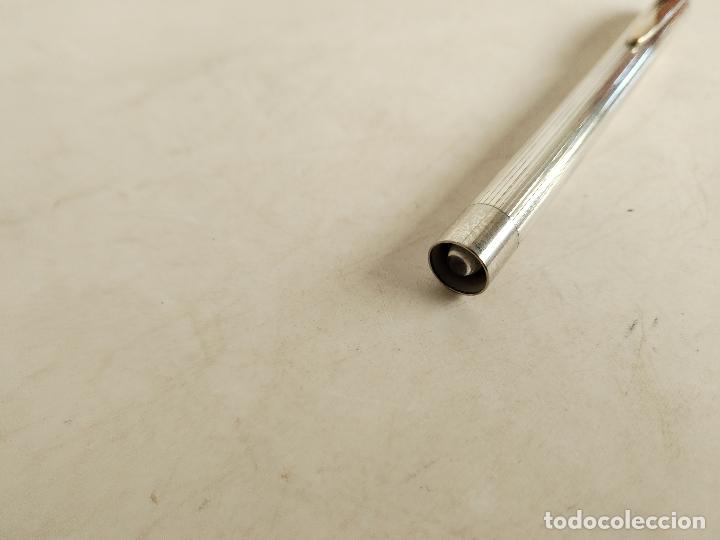 Antig&uuml;edades: linterna boligrafo de plata 925 - Foto 2