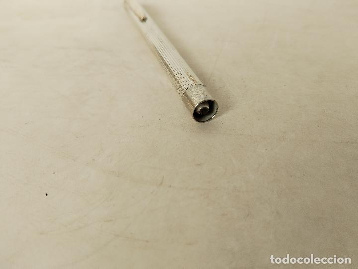 Antig&uuml;edades: linterna boligrafo de plata 925 - Foto 3