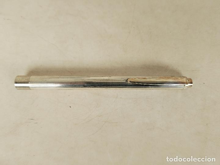 Antig&uuml;edades: linterna boligrafo de plata 925 - Foto 5