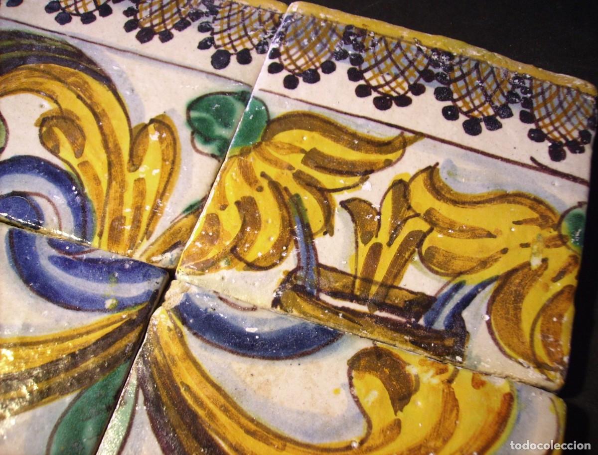Antig&uuml;edades: CONJUNTO AZULEJOS XVI - Foto 5