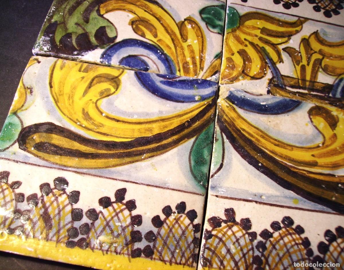 Antig&uuml;edades: CONJUNTO AZULEJOS XVI - Foto 6