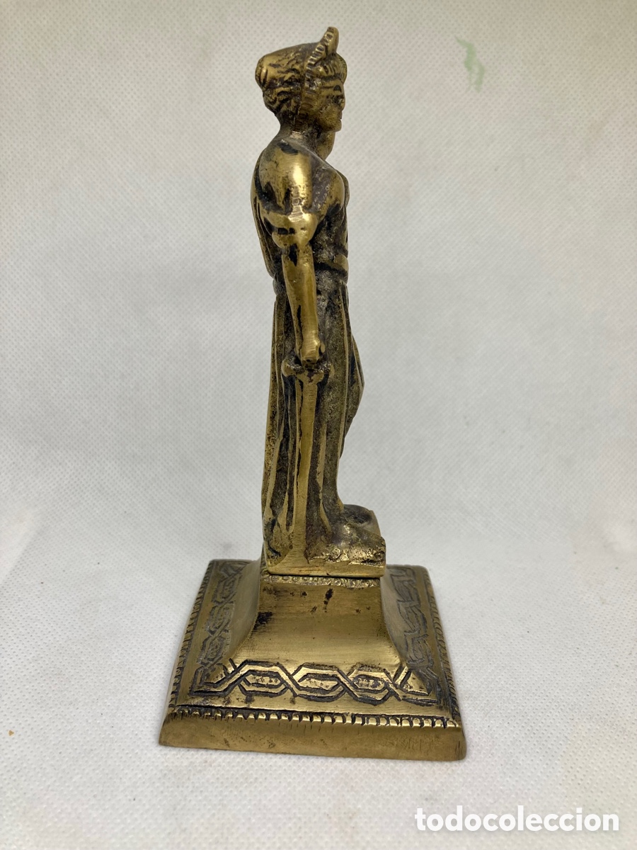 Antig&uuml;edades: FIGURA DE BRONCE ANTIGUA - Foto 2