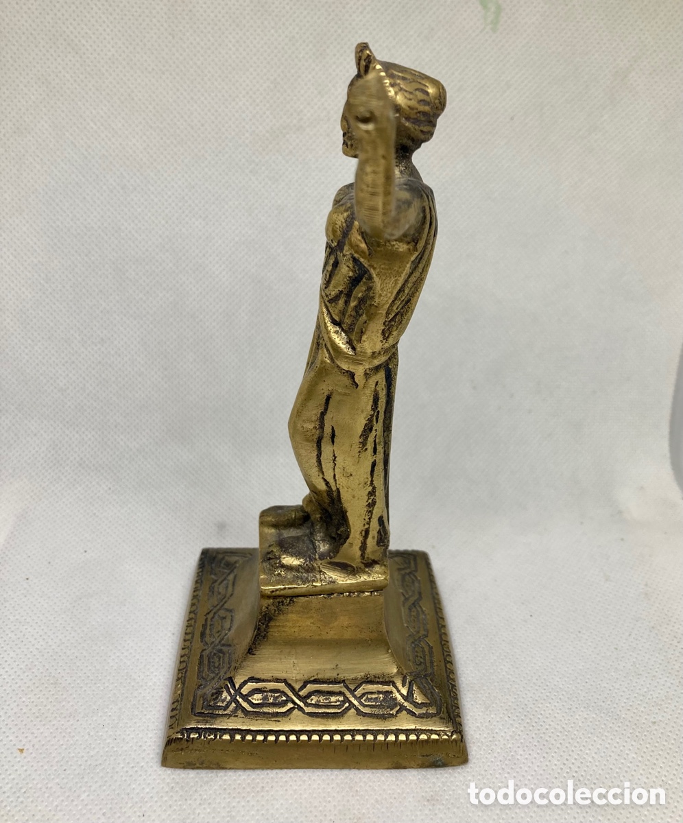 Antig&uuml;edades: FIGURA DE BRONCE ANTIGUA - Foto 4