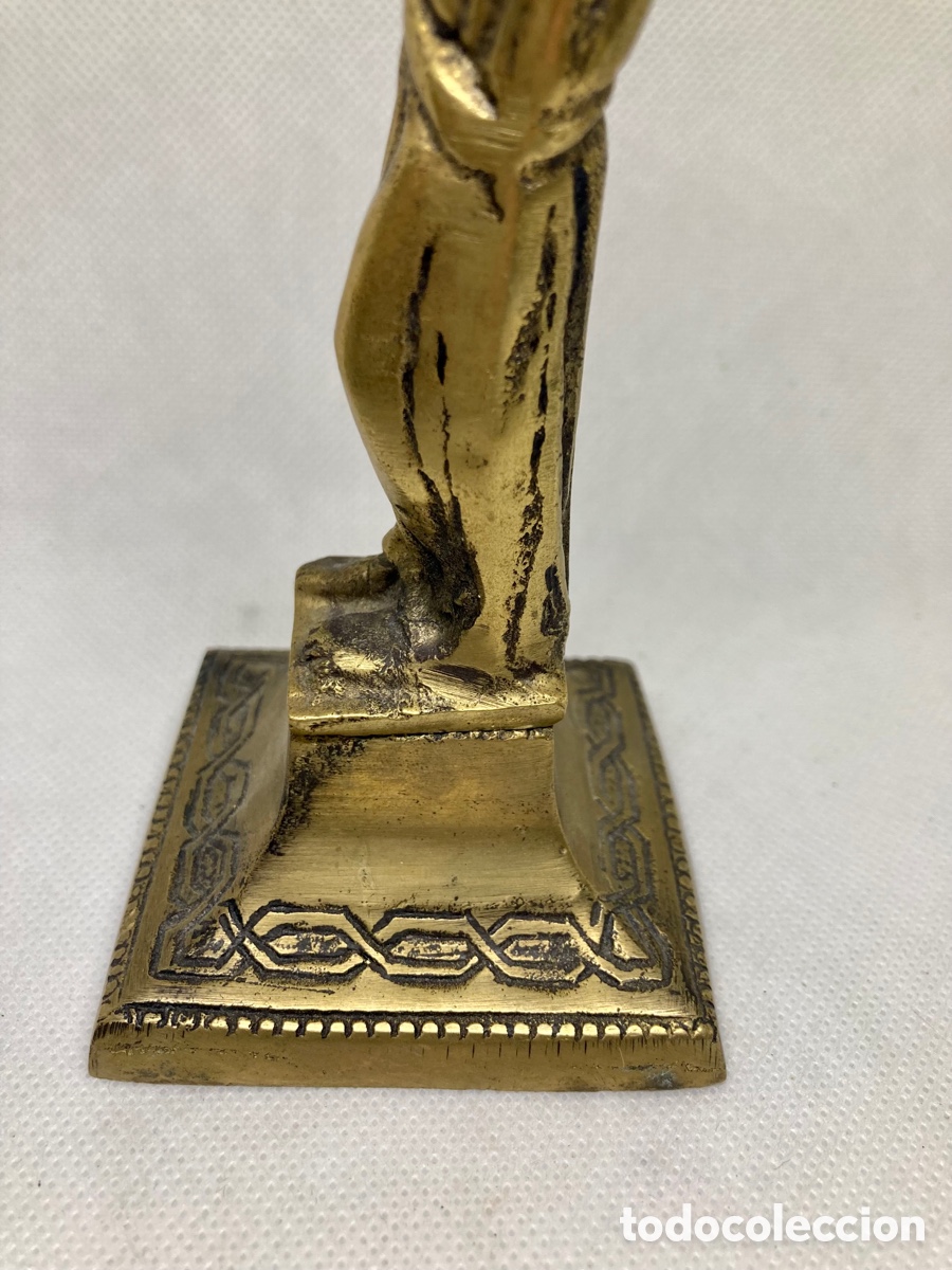 Antig&uuml;edades: FIGURA DE BRONCE ANTIGUA - Foto 5