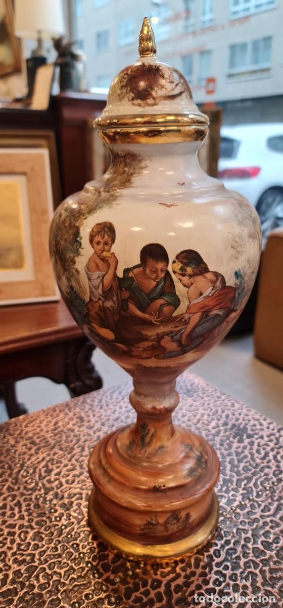Antig&uuml;edades: Jarr&oacute;n &Aacute;nfora escenas de Murillo - Foto 1
