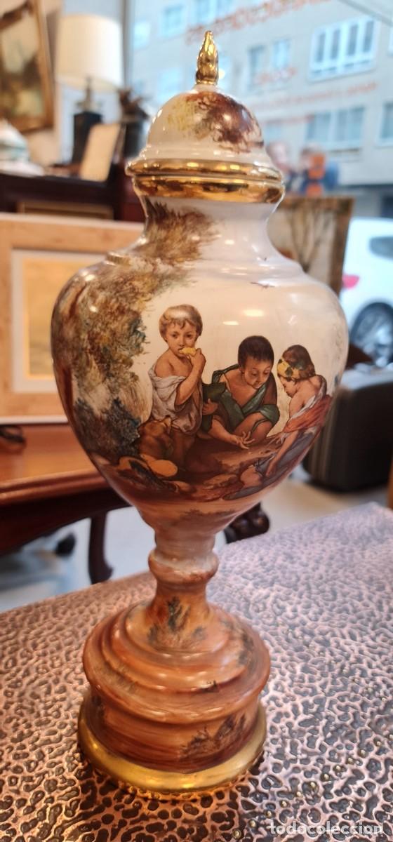 Antig&uuml;edades: Jarr&oacute;n &Aacute;nfora escenas de Murillo - Foto 3