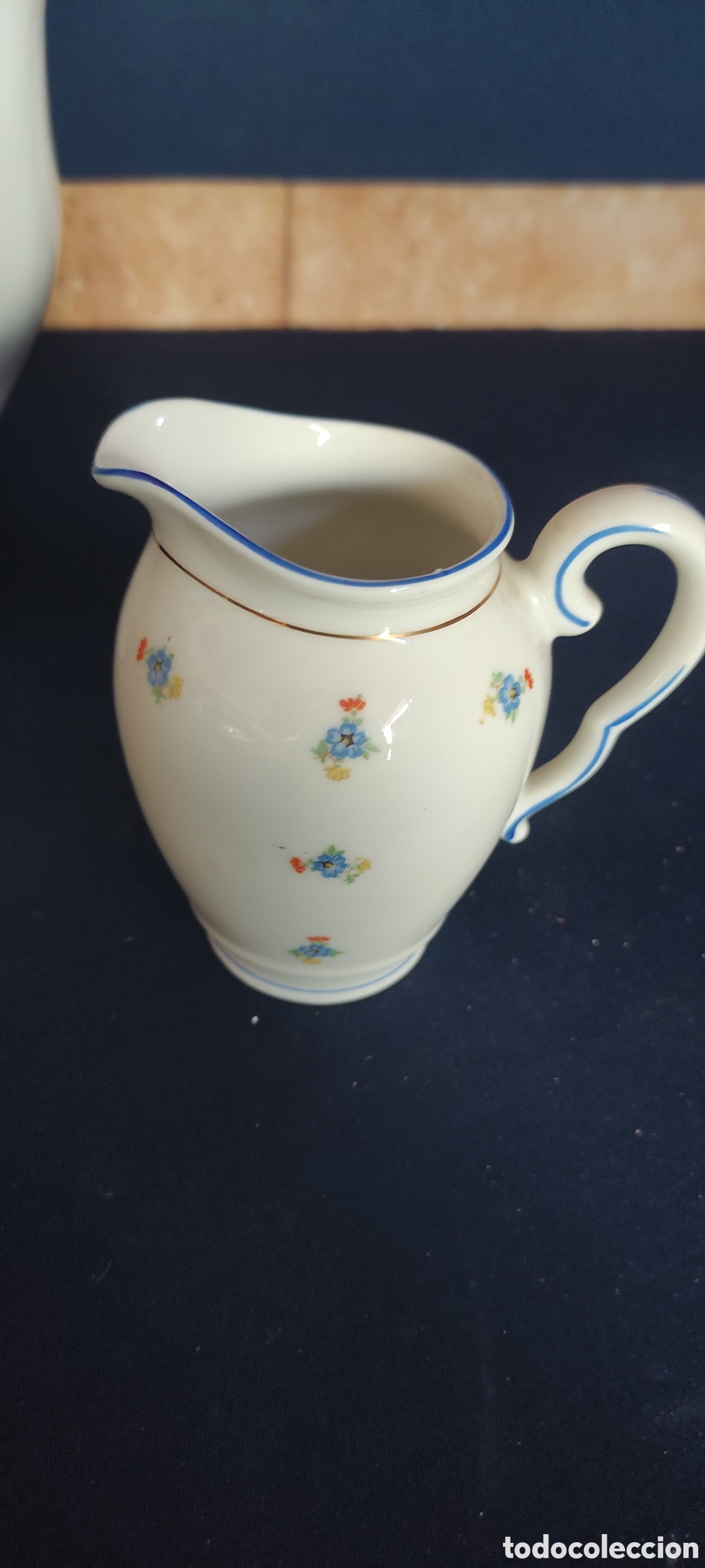 Antig&uuml;edades: JUEGO DE CAFE DE PORCELANA - Foto 4