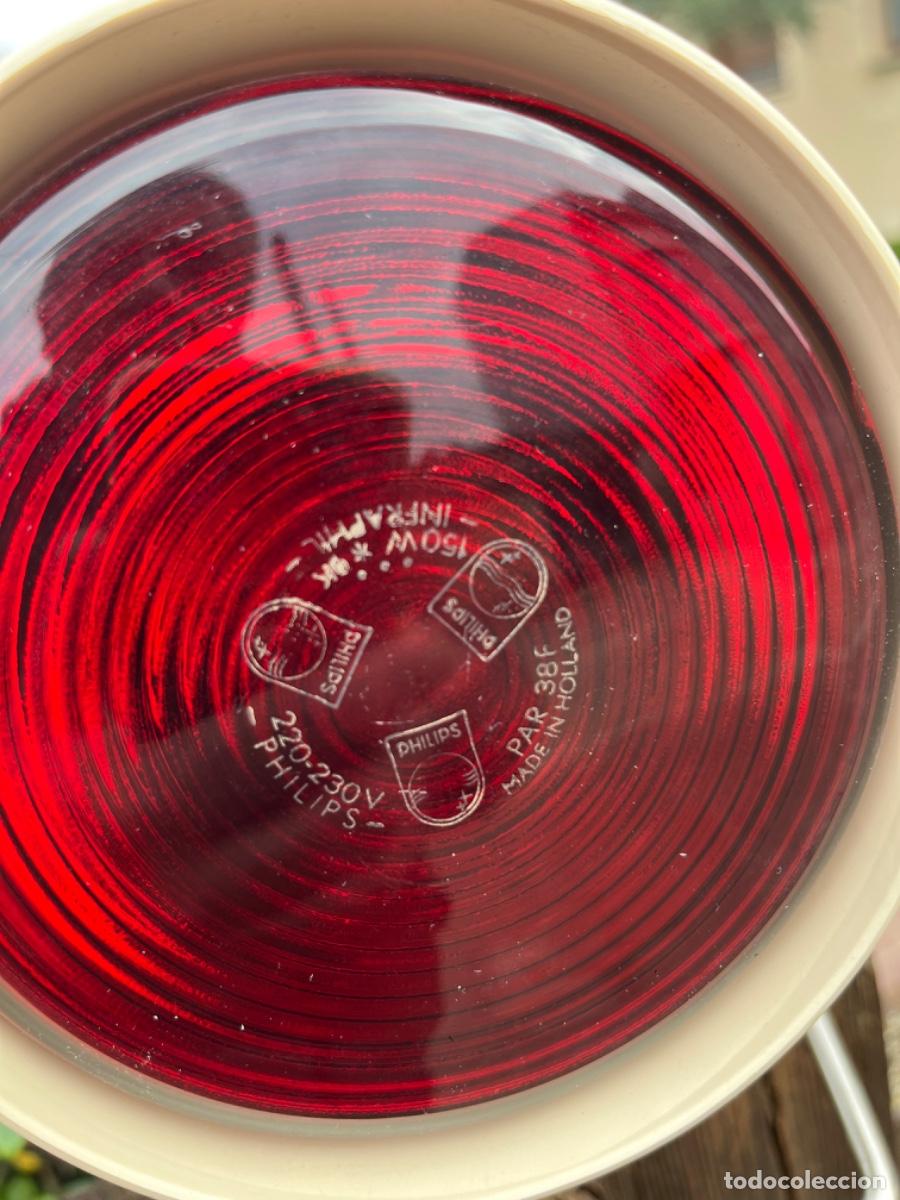 Antig&uuml;edades: Lampara Philips, roja - Foto 8
