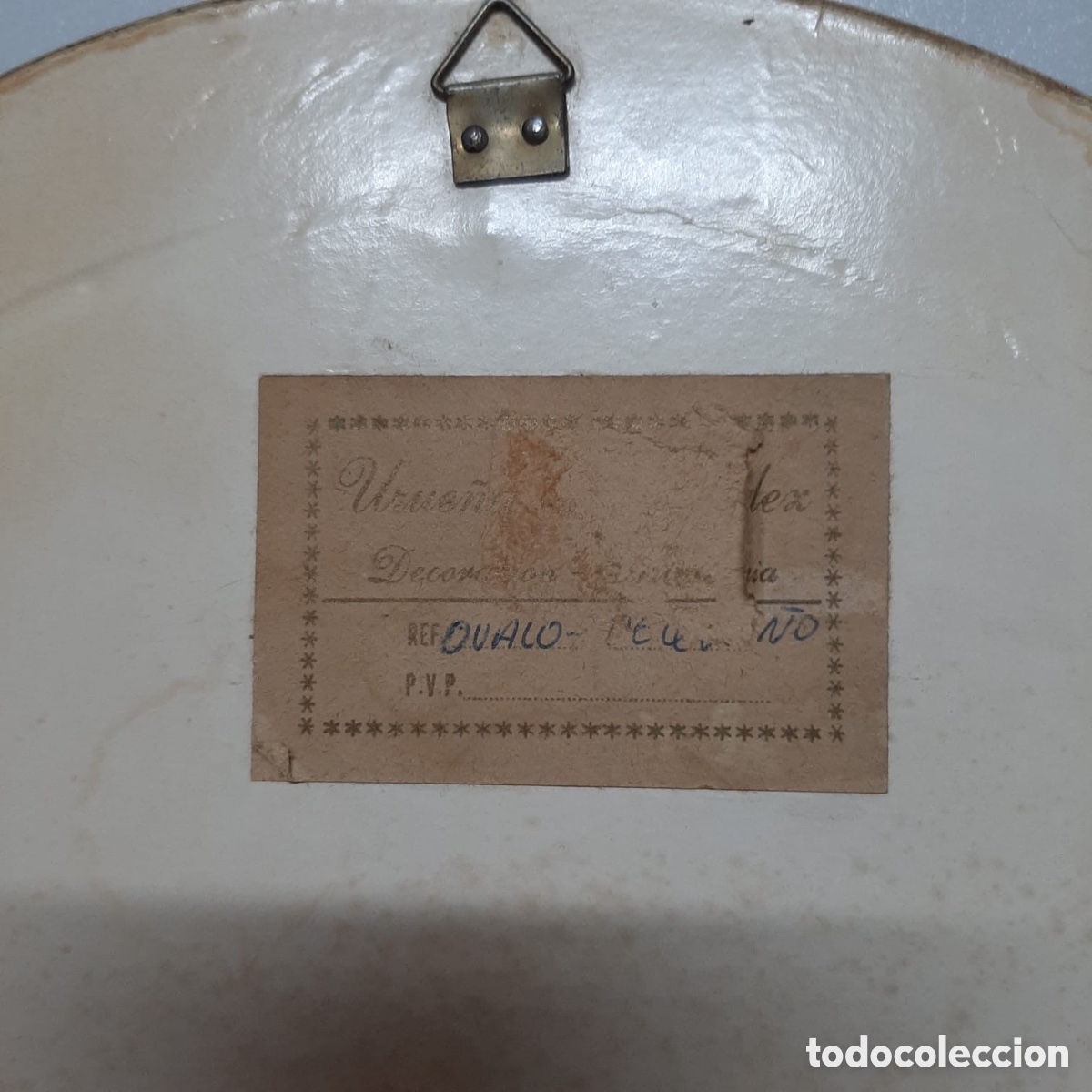 Antig&uuml;edades: Cuadro religioso de la virgen Mar&iacute;a de bronce - Foto 2