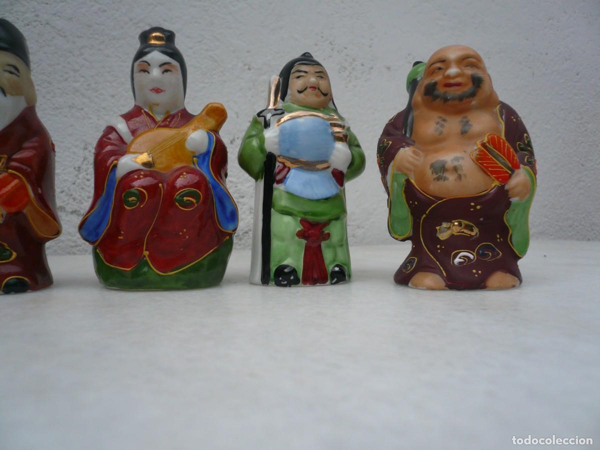 Antig&uuml;edades: SIETE DIOSES DE LA FORTUNA. CONJUNTO COMPLETO - Foto 4